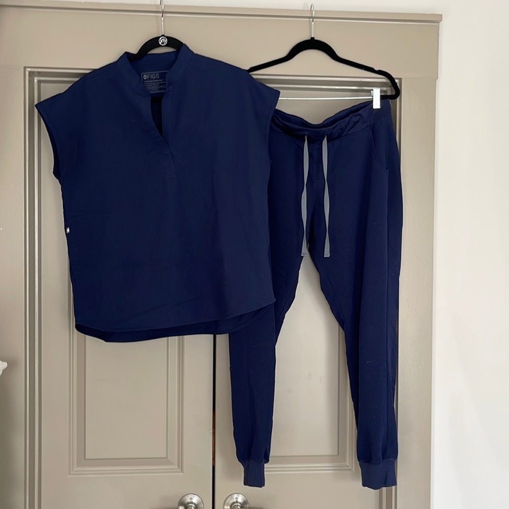 Navy Figs Scrubs